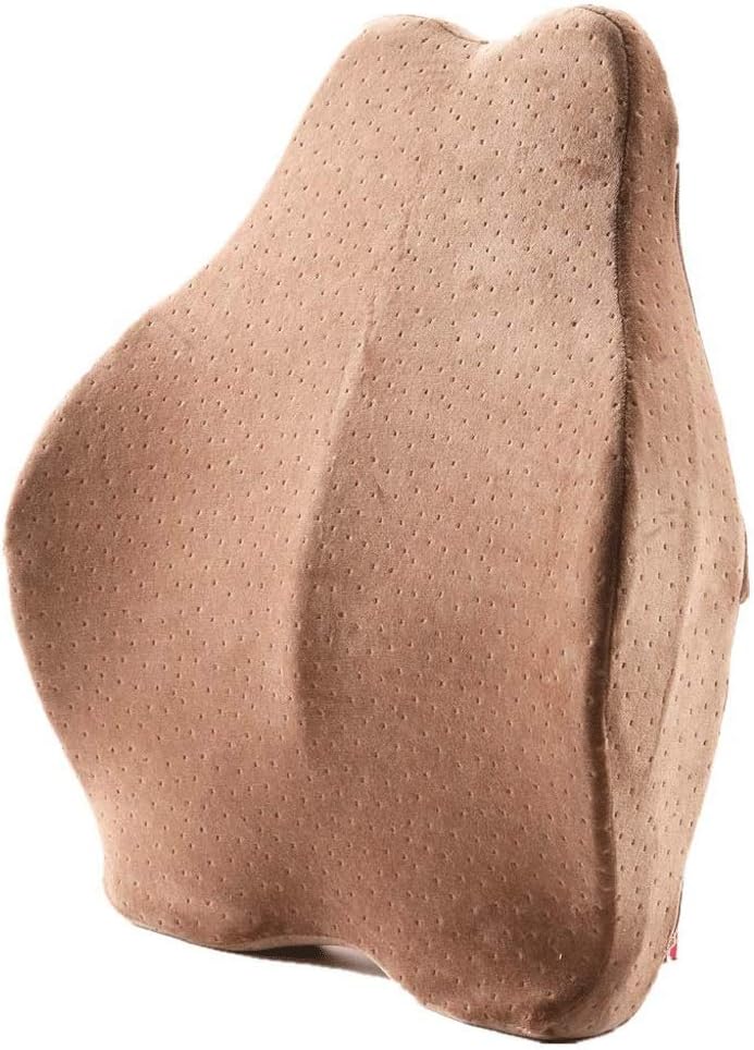 Lumbar Pillow Cushion Office Waistband Chair Back Memory Cotton Waist Leaning Pregnant Women Lumbar Pillow car seat Pillow(D)