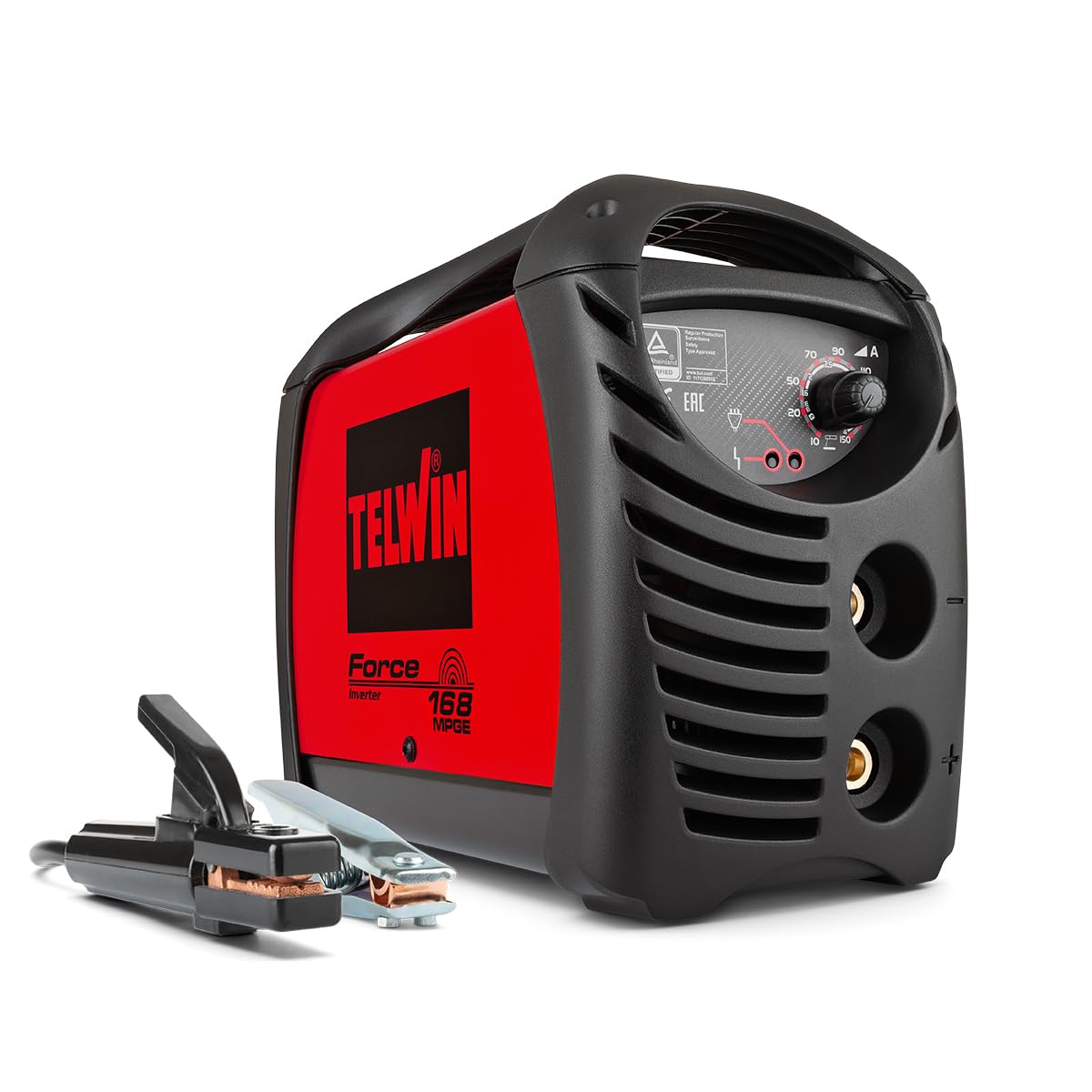 FORCE 168 MPGE 230 V ACX PLASTIC C. Obudowa falownik MMA, spawarka elektrodowa w prądzie stałym (DC) Telwin