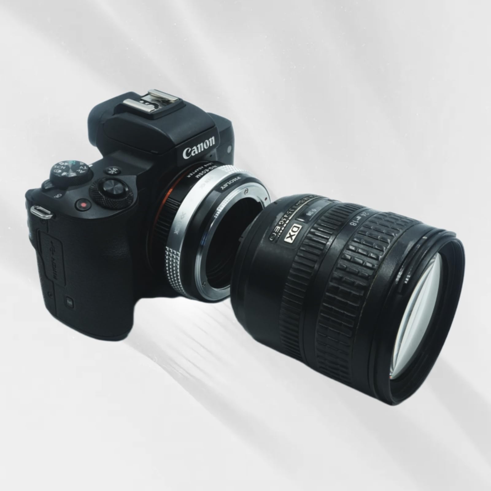 Amazon.com : PHOLSY Lens Mount Adapter with Aperture Control Ring