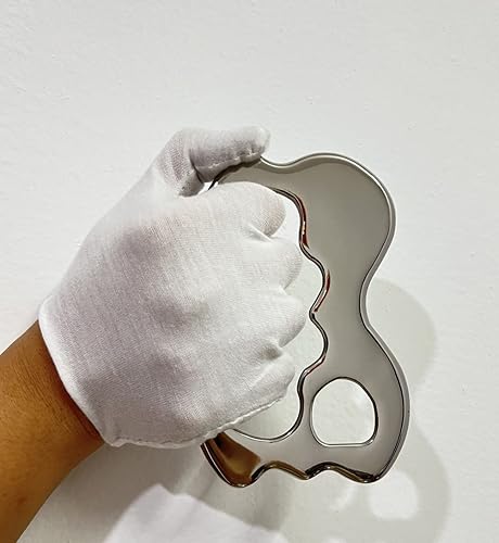 Miniatura 5 de NCCYOOT Gua sha - Herramienta de acero inoxidable gua sha-3 piezas, herramienta de masaje Gussha, herramienta de raspado muscular para terapia de