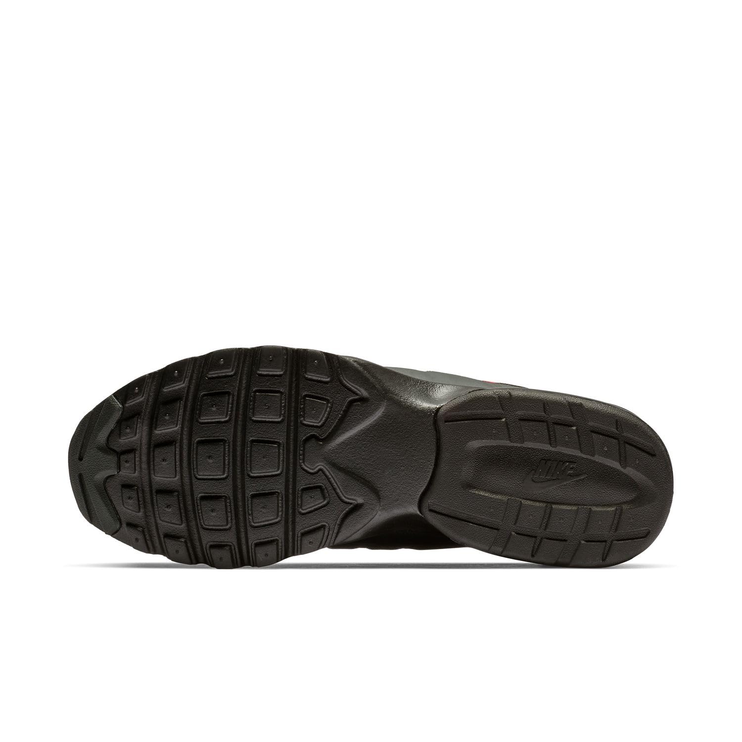 Nike - Nike Air MAX Invigor, Zapatillas de básquetbol, Black/Solar Red-Anthracite,