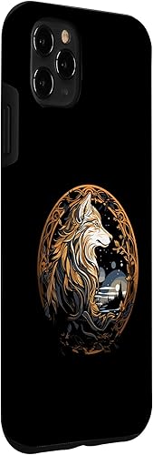 Miniatura 27 de iPhone XR Fenrir Wolf Viking Scandinavian Pride Norsemen Odins Wolf Case