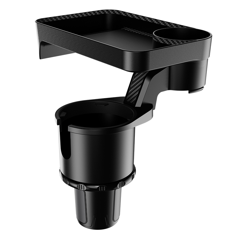 Extenseur de tasse amovible et plateau de nourriture de voiture pour manger en route