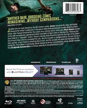 Blu-ray Arrow: Season 1 (Blu-ray + DVD + UltraViolet) Book