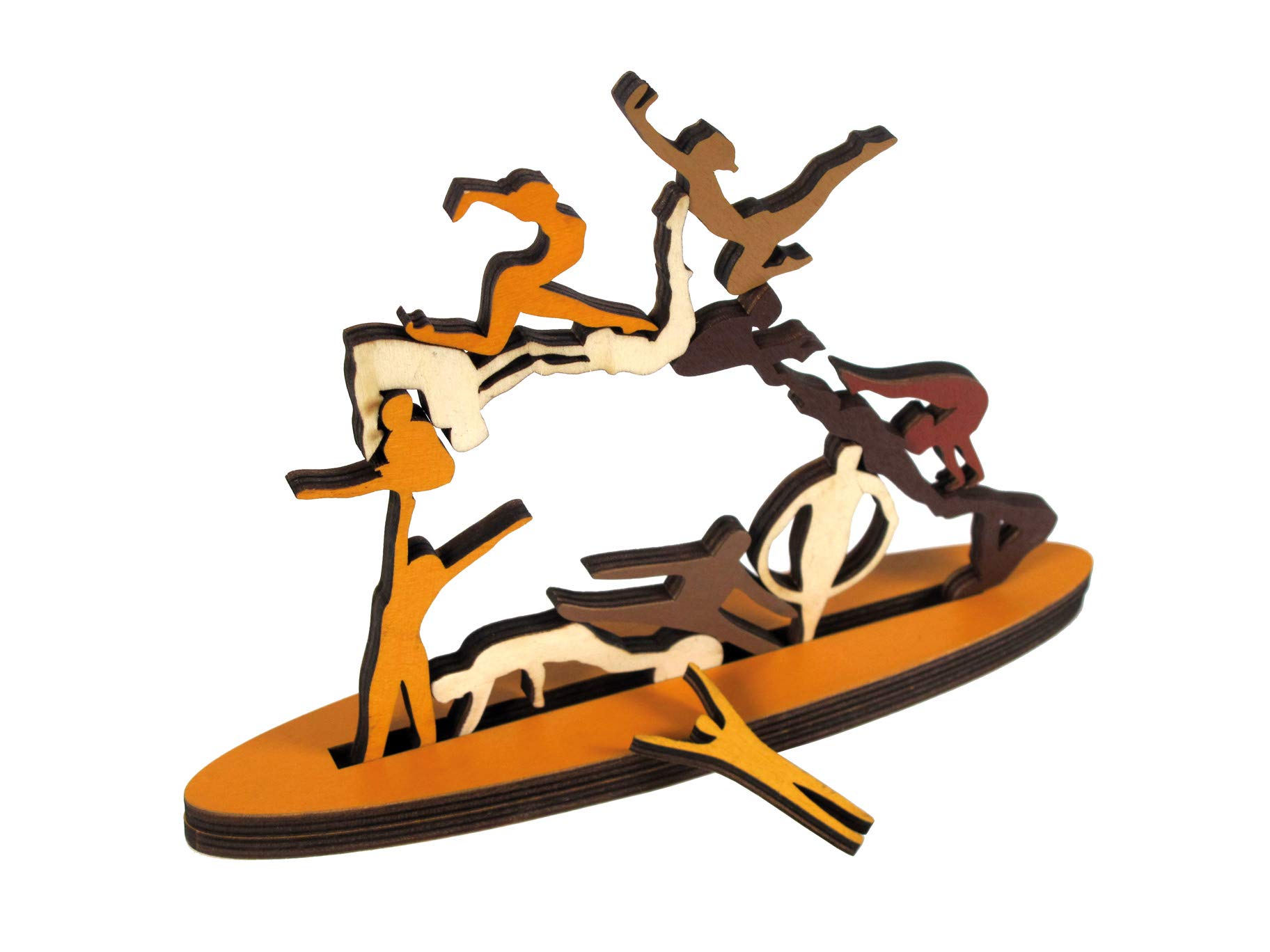 Recent Toys Constantin Puzzles - Stack and Balance - Acrobat Tower Stacking party game for families, adults, great gift idea for men and women