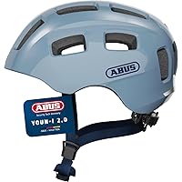 ABUS Youn-I 2.0 Casco per Ragazzi - Casco da Bicicletta con Luce per Bambini