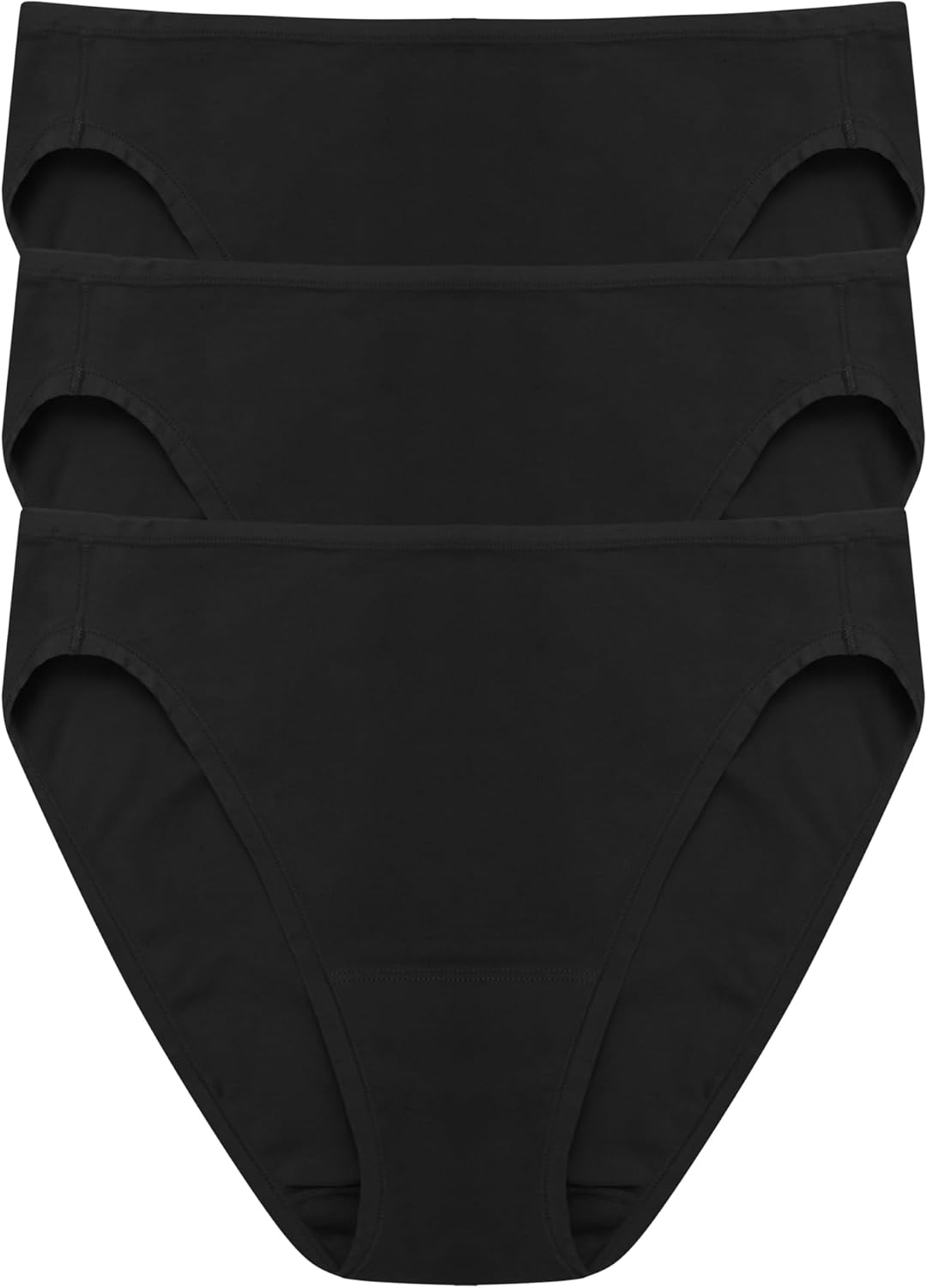 Natori Women's Bliss Bare Cotton Bikini 3-pack