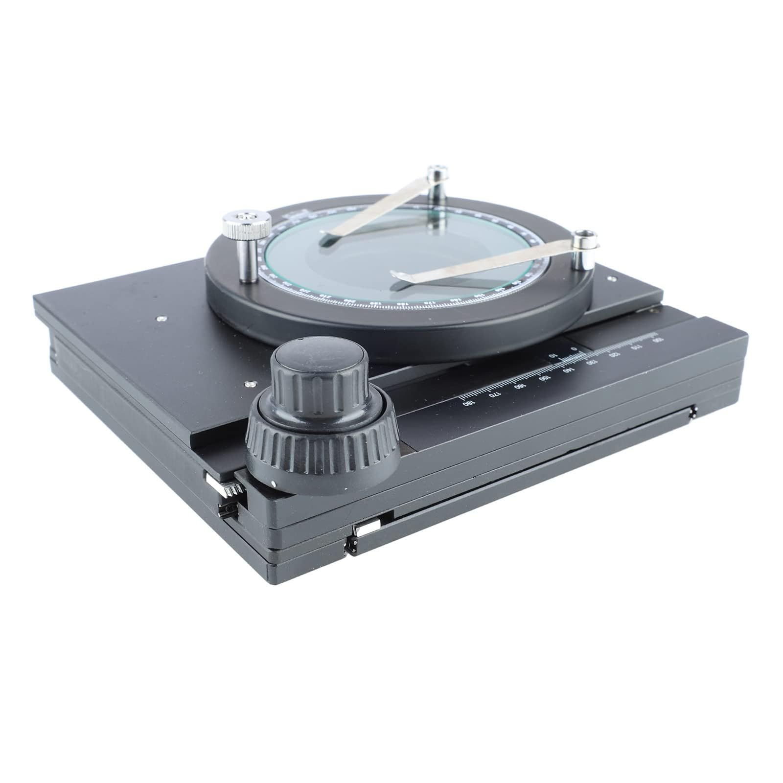 Mikroskop XY Drehgleittisch, professionelle Bühne mit horizontalem Verfahrweg 60 mm und vertikalem Verfahrweg 55 mm, digitale Genauigkeit 1 mm für digitale Mikroskope