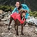 Kurgo North Country Dog Coat, Dog Winter Jacket, Waterproof Dog Jacket, Dog Snow Jacket and Windproof Dog Coat, Reflective Dog Fleece (Red, Large)