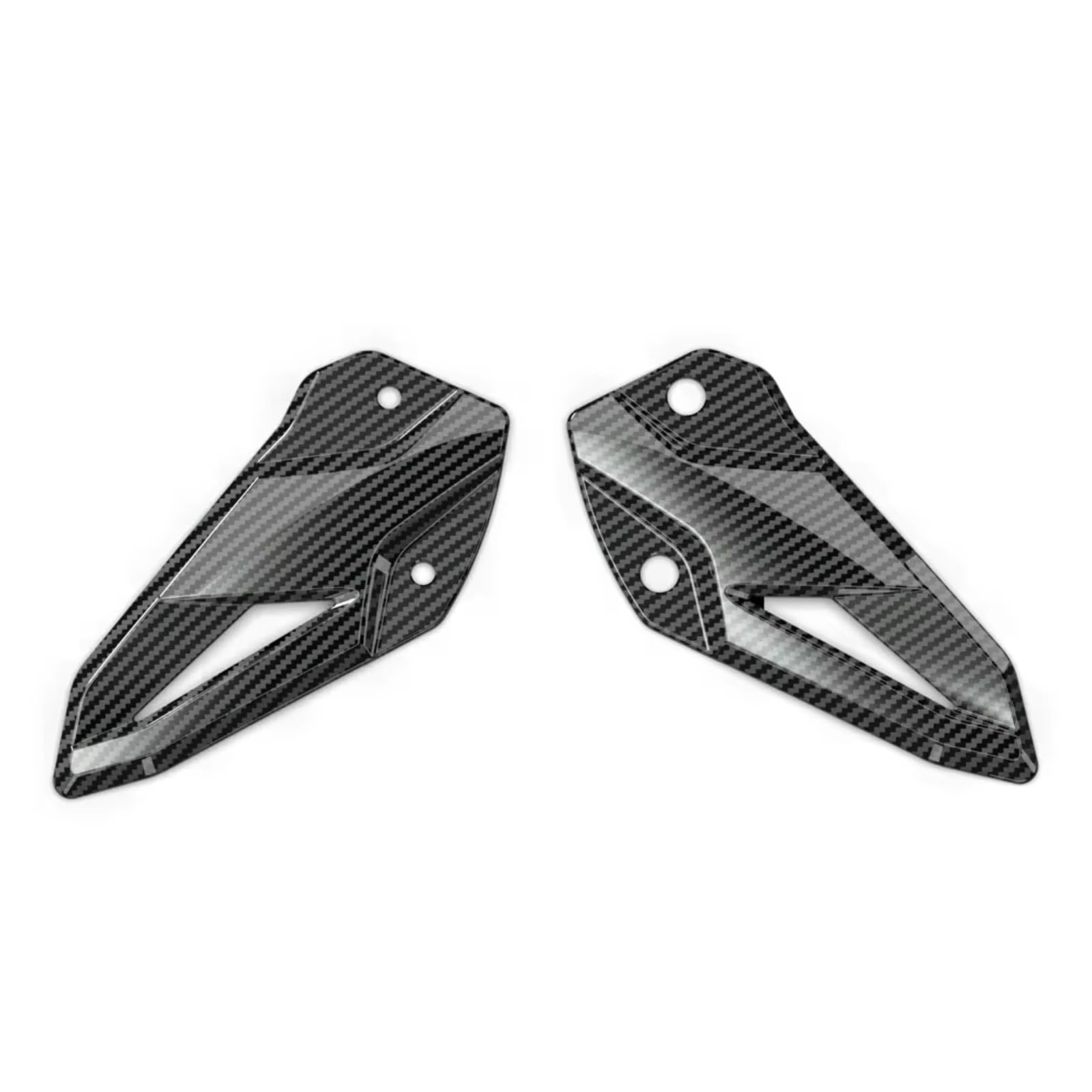 Compatibile Con Per ZX-4RR 2023-2024 Moto Smerigliato Rilievo Del Carro Armato Decalcomania Trazione Grip Accessori Universali Antiscivolo Serbatoio(Carbon look)