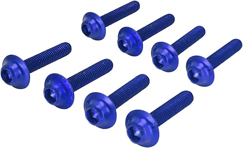 Miniatura 4 de AnXin Kit de pernos de carenado de motocicleta 116 piezas sujetadores tornillos CNC universal para GSXR 600 750 1000 YZF R6 R3 R1 MT03 MT-03 MT07