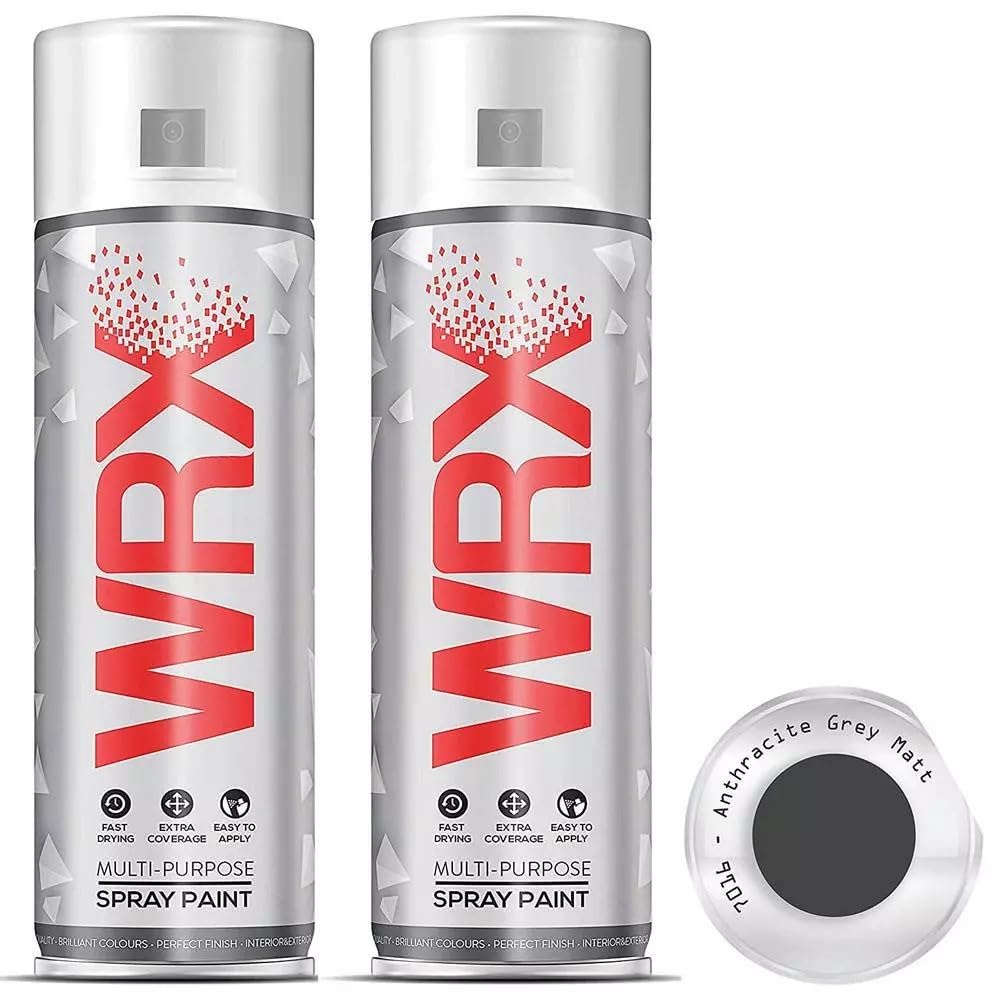 Wrx Anthracite/Grey 2X Matt Spray Paint 400Ml Ral 7016 - Image 4