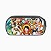 Étui à crayons One Piece 21.5x10x5.5cm-pencil case- sac de rangement portable de bureau et sac cosmétique, adapté aux hommes et aux femmes
