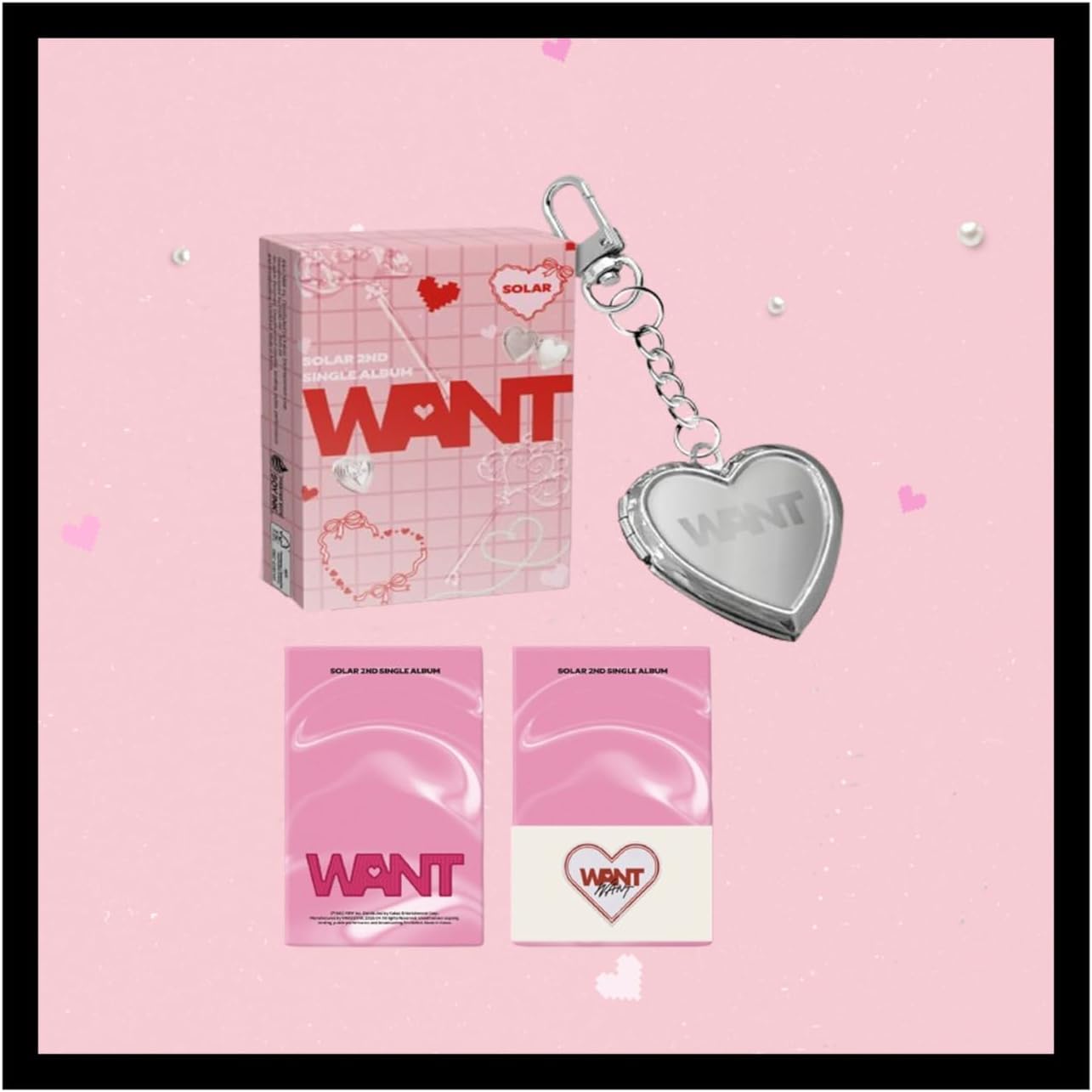 MAMAMOO Solar WANT 2nd Single Album with Tracking Sealed (Set(PLVE+POCA))