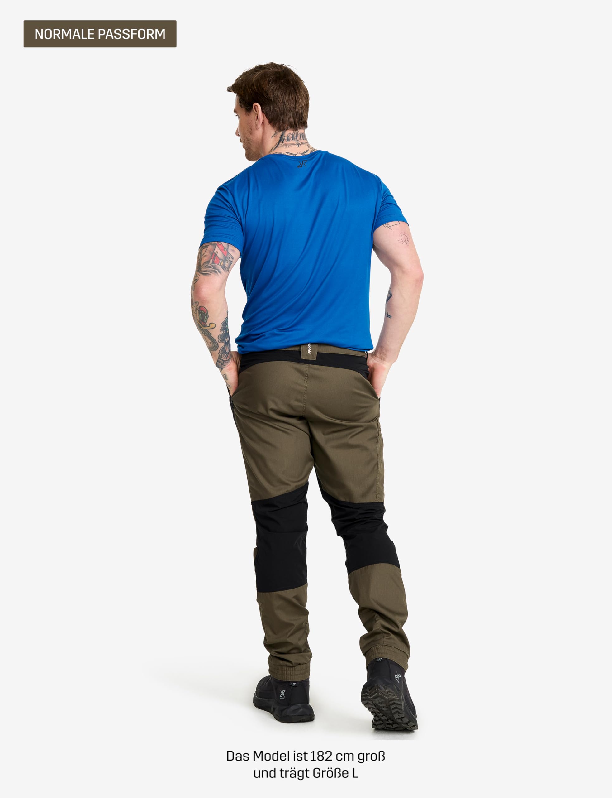 RevolutionRace Rambler Lightweight Pants für Herren, Robuste und leichte Wanderhose für draußen