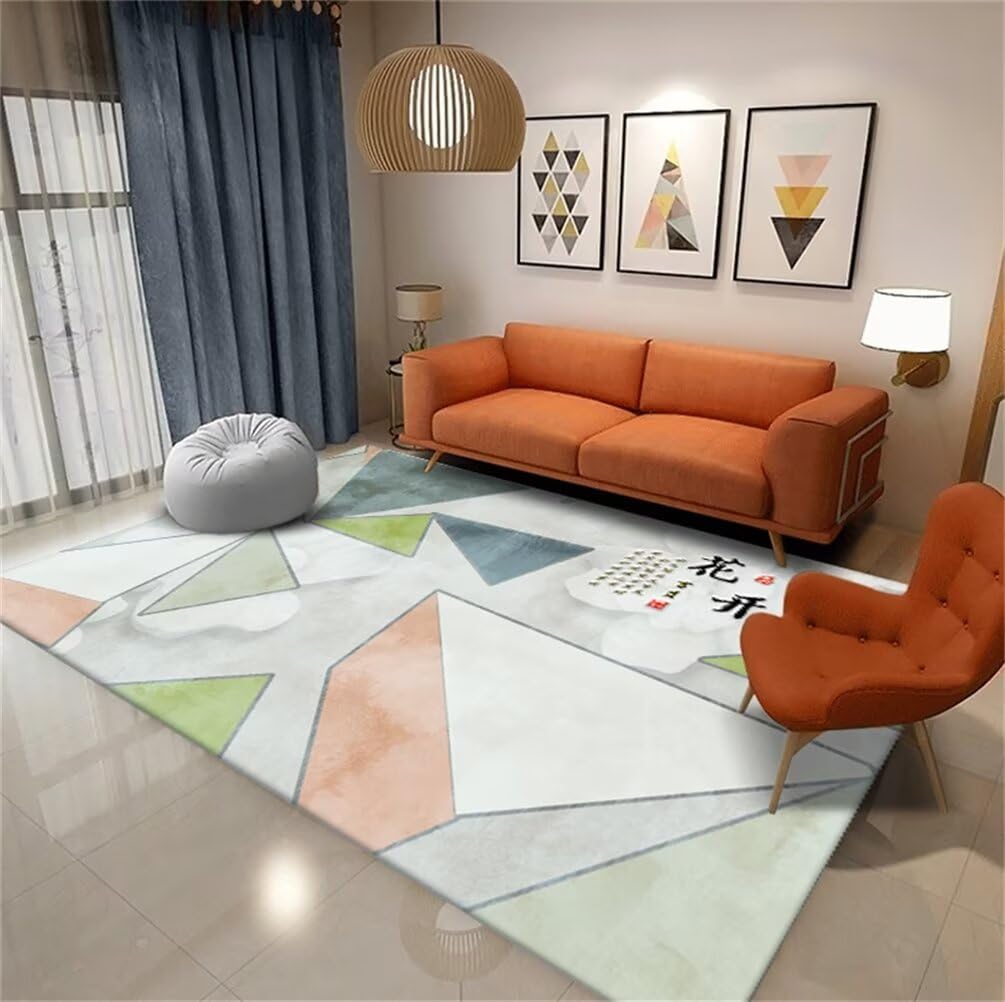 Tapis de salle à manger lavable et durable pour un entretien facile