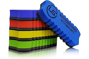 5 Pack Dry Erase Eraser Magnetic Whiteboard Eraser White Board Erasers