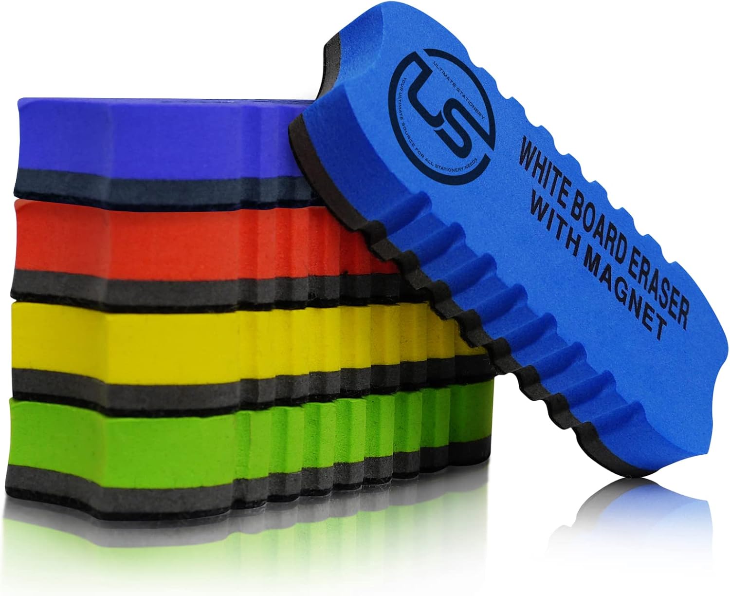 Dry Erase Eraser Whiteboard Eraser 5 Pack White