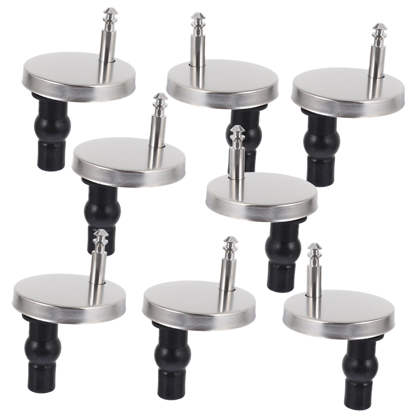 Hemobllo 32piezas Tornillos De Acero Inoxidable para Asiento De Inodoro De Fijaciones Accesorios De Reemplazo para Tapa De Inodoro Instalación Fácil y Duradera
