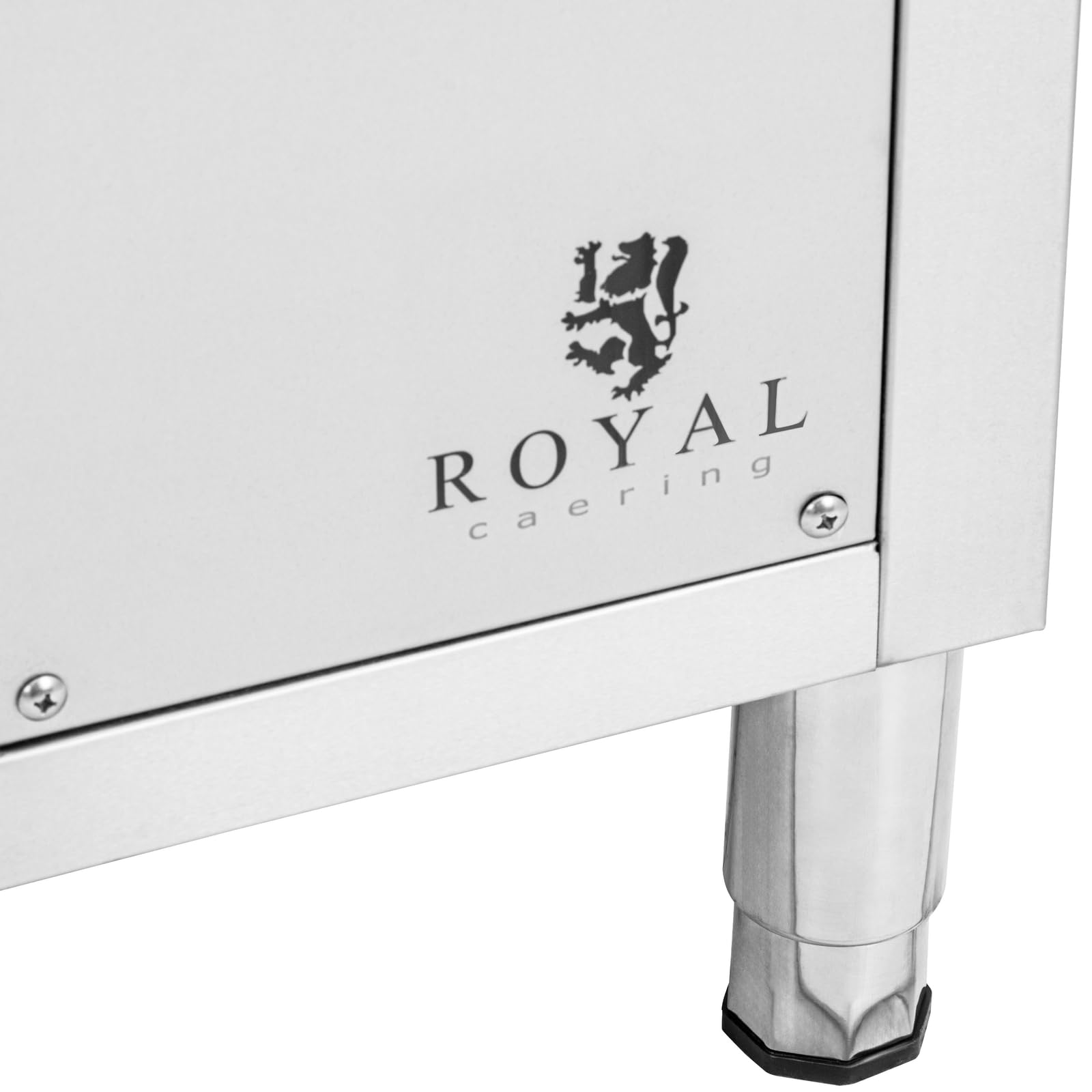 Armoire Chauffe-Assiettes Royal Catering - 60 Assiettes Max (Ø29cm) - 3 Étagères - 80°C - Électrique