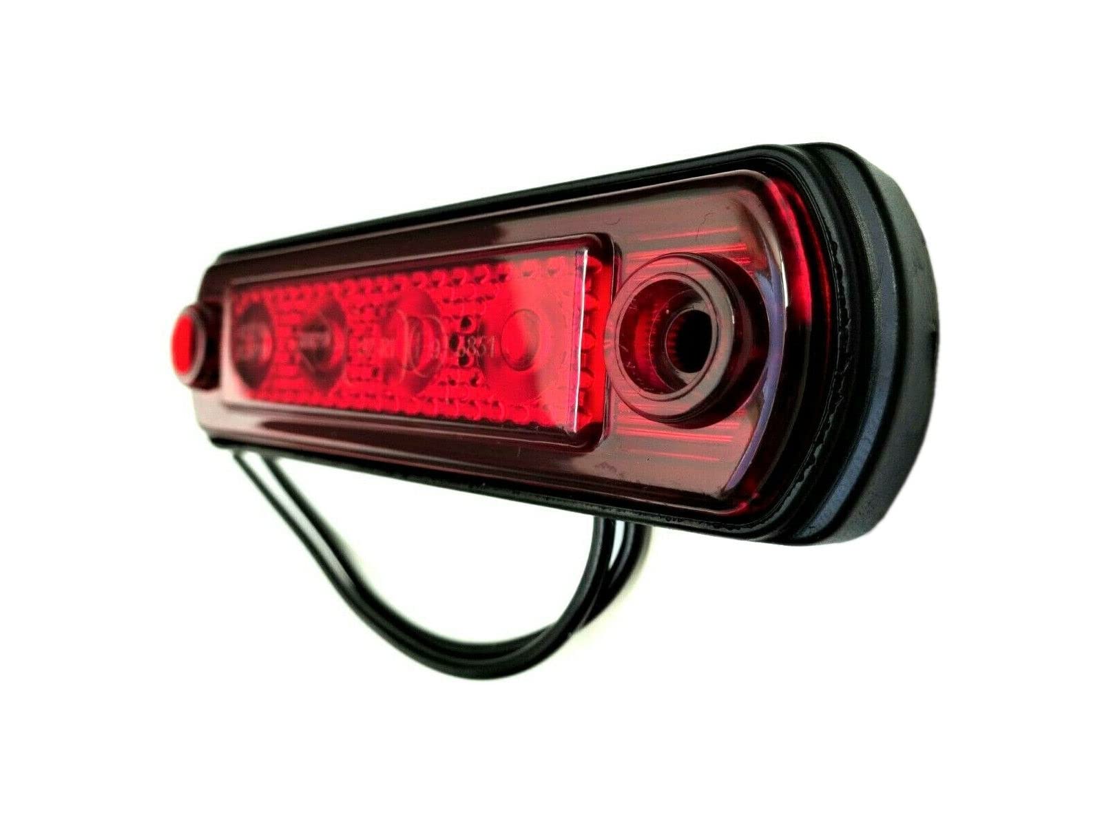 10 luces LED de contorno para remolques de coche, camión