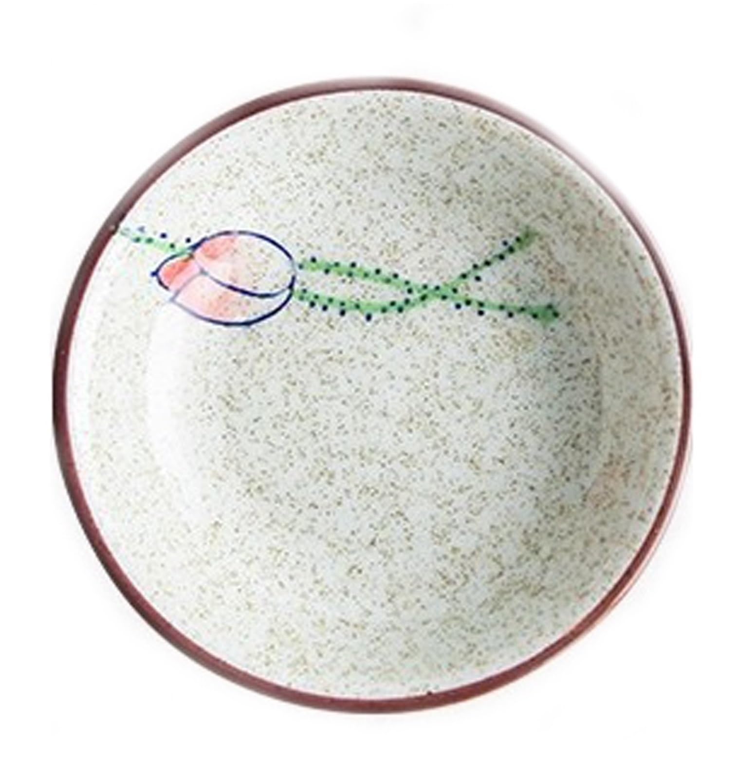 XUJUAN-0227 Salad Bowl Dipping Sauce Dishes Can be Used for Everyday Preparation and Holding Jams Etc