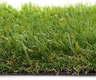 20mm Artificial Grass Natural and Realistic Looking Fake Lawn Astro Turf 1m, 1.5m, 2m, 3m & 4m Widths (2m x 8m)