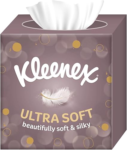Kleenex Pañuelos faciales ultra suaves, caja estándar individual