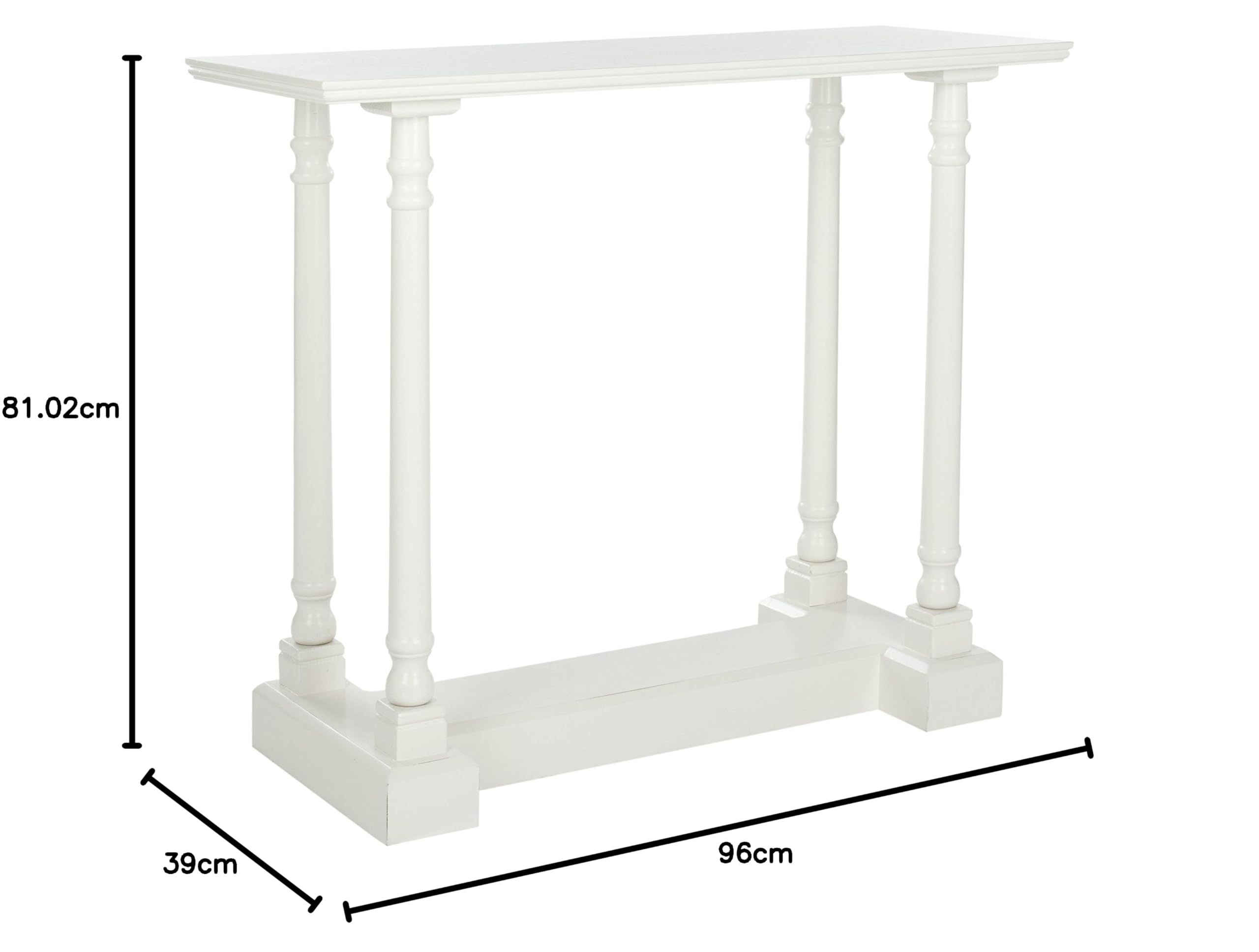 Safavieh Allison Console, Legno Anticato, Colore: Panna