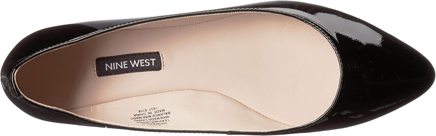 NINE WEST Speakup Flat Black 2 5