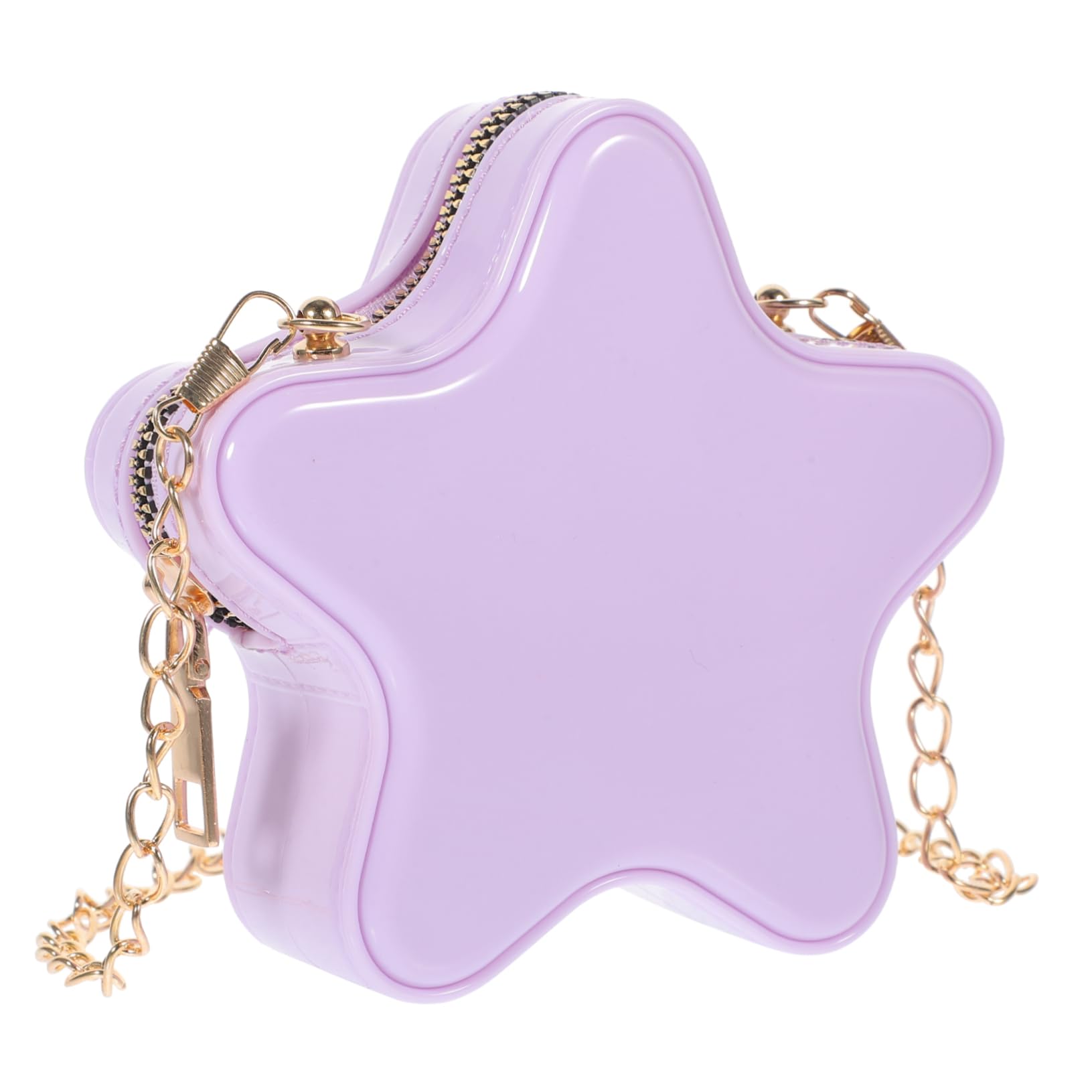 GALPADA 4 Piezas bolsa dibujos animados neceser makeup bag bandolera bolsos cruzados verano para mujer forma estrella bolsa mensajero Bolsas hombro Bolsa cadena chica pvc