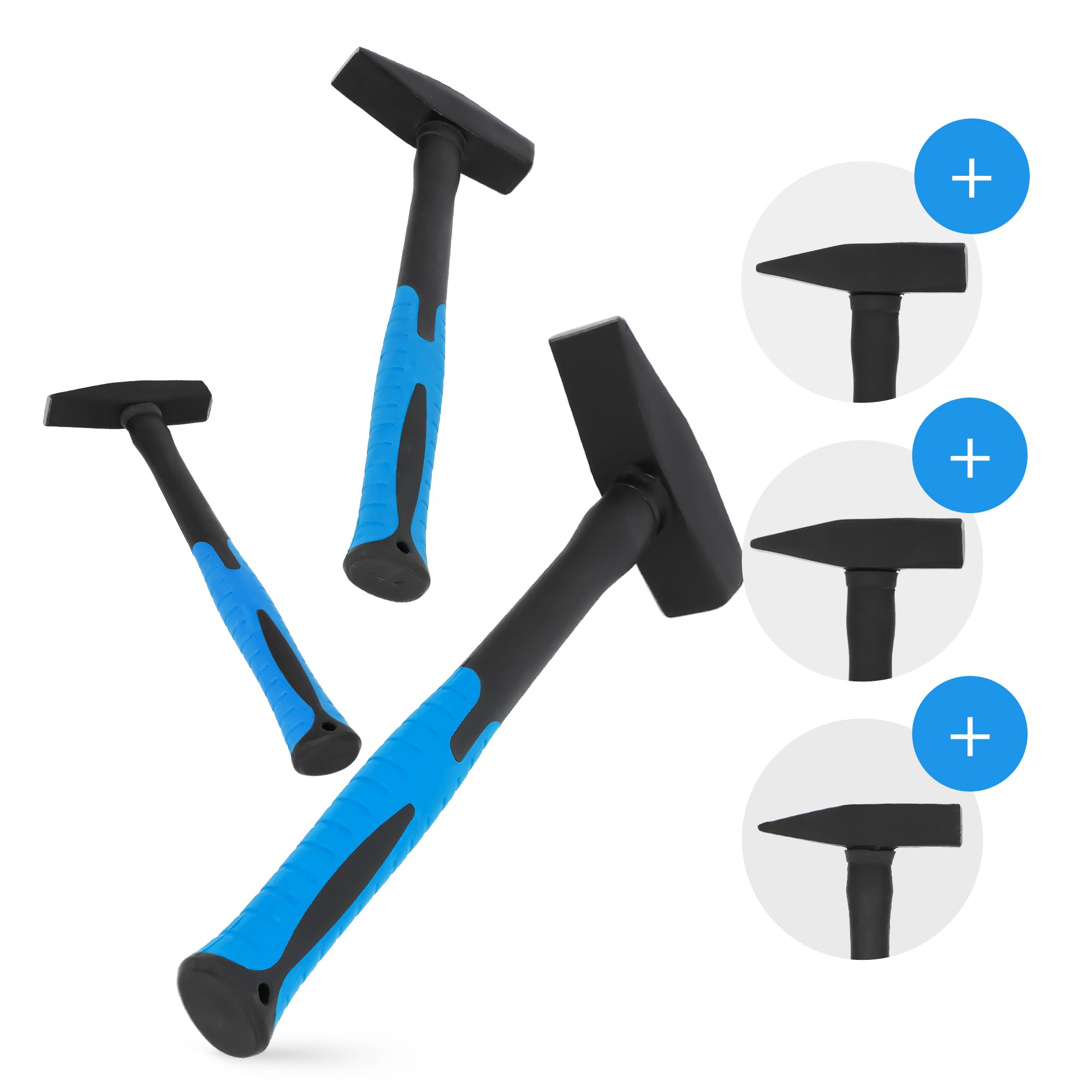 Martello Da Carpentiere - Manico In Fibra Di Vetro 600g - Online Store - Foto 8