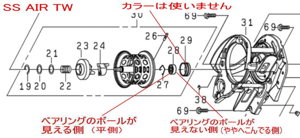 ダイワ SS SV ツインセラミックベアリング HX＋S ダイワ SS SV ツインセラミックベアリング HX＋S - メルカリ