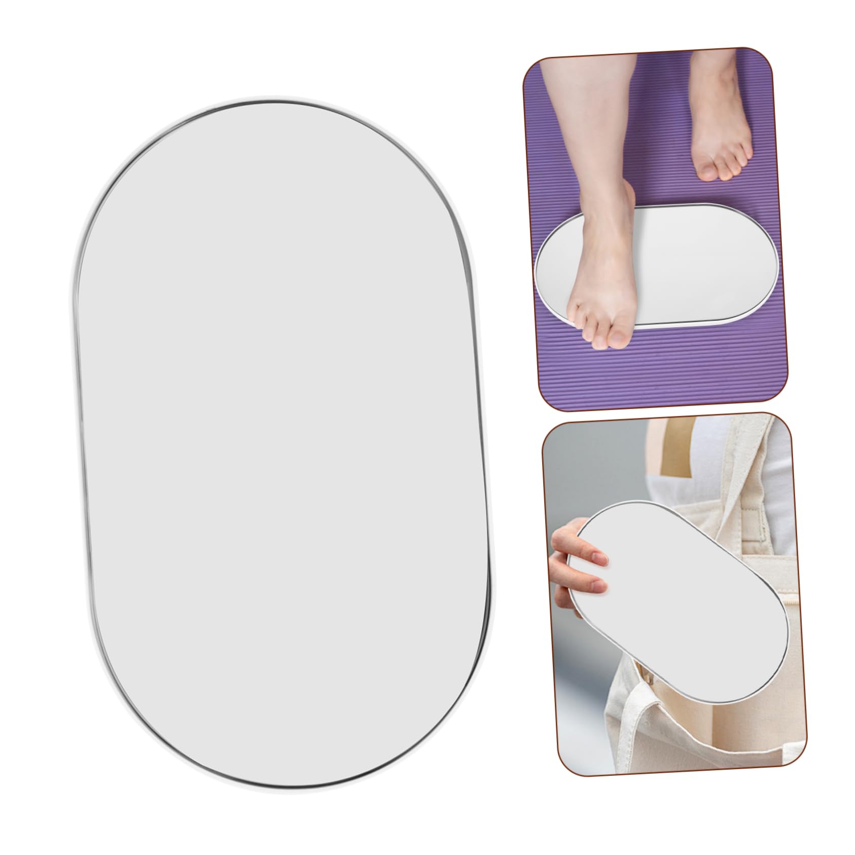Bilancia Digitale Portatile Piccola per Peso Umano, Scala Femminile Ricaricabile 26x15 Cm Display Rapido, Adatta a Casa e Viaggio per Controllo Peso Personale