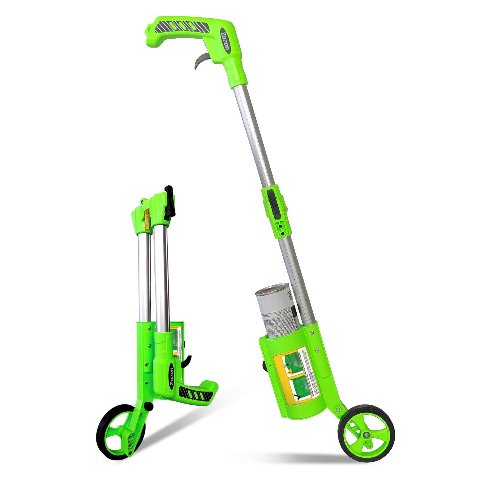 Zozen Marking Paint Wand, Foldable/Line Widths Adjustable, Paint Sticks Work with Side Push Inverted Marking Spray Paint. for Industrial, Sports Field, Parking Lot, Utility Marking