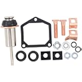 MOTOKU Starter Solenoid Rebuild Repair kit Plunger Spring Contact