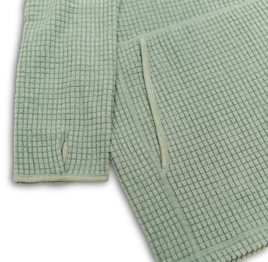 Squak Classic Men’s Microgrid Fleece Hoodie – Lightweight, Breathable Mid-Layer for Hiking, Skiing & Everyday Adventure3