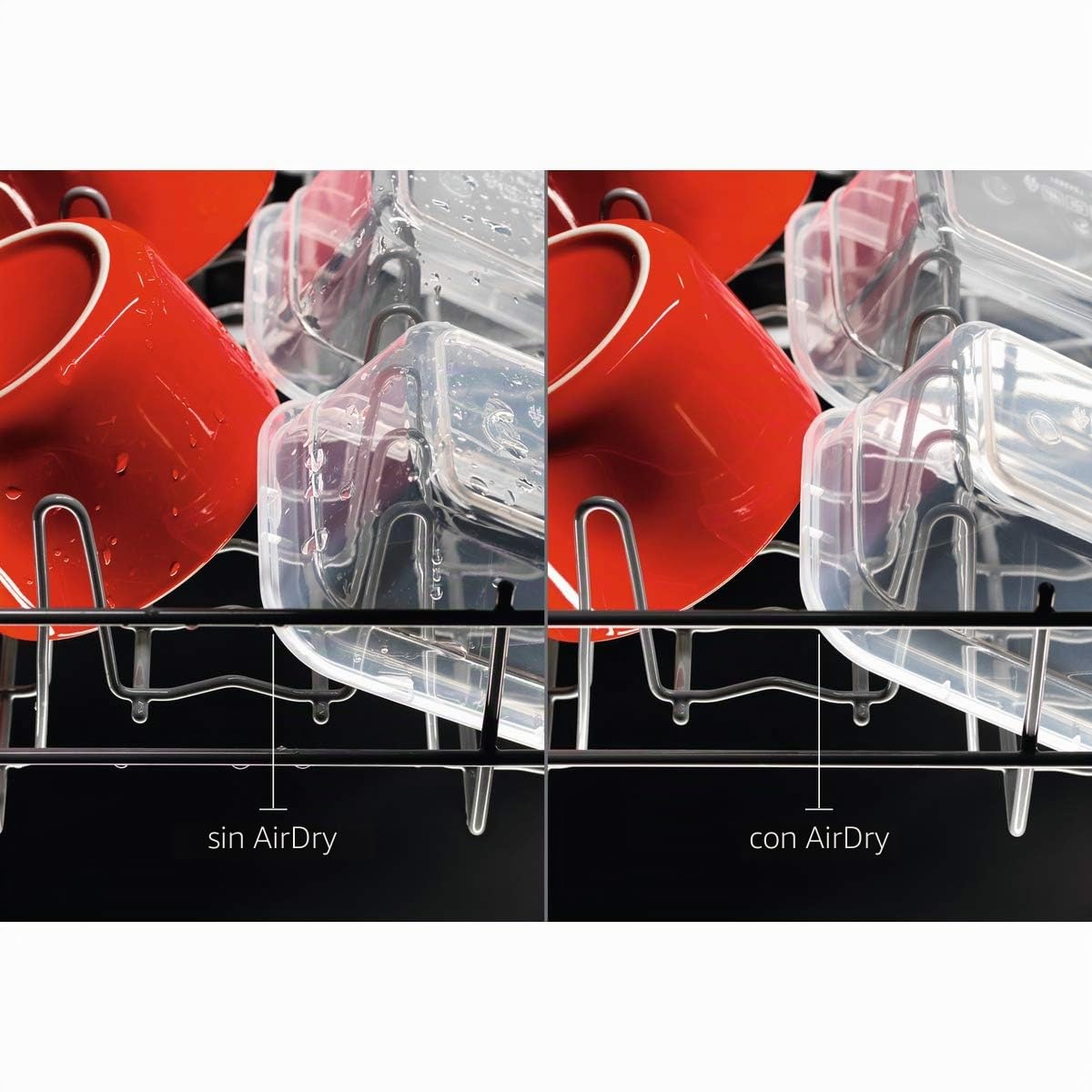 AEG FSE74718P Lavavajillas Integrable de 60 cm, 15 Cubiertos, Tecnología AirDry, Desconexión Automática, Display QuickSelect, 7 Programas, Bandeja Cubiertos, Inverter, 42 dBa, Clase C