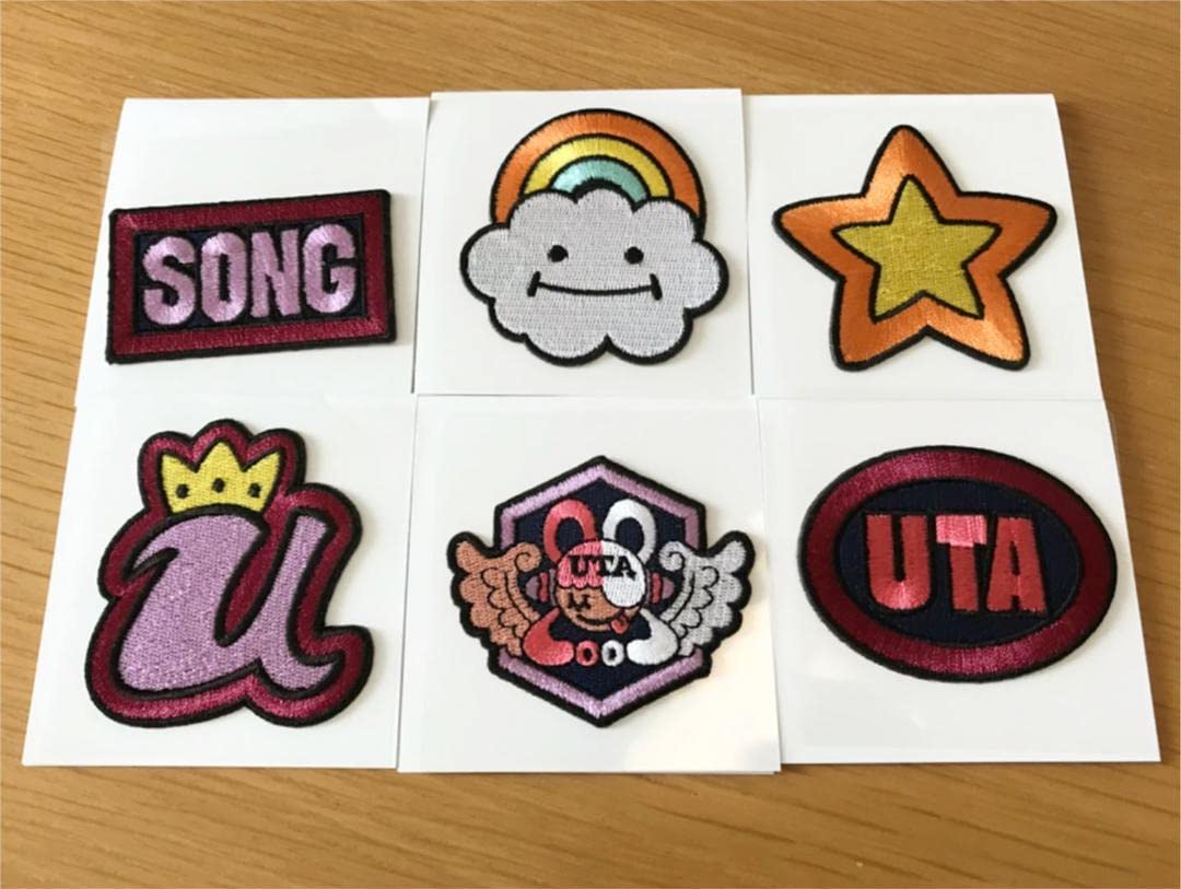 Amazon.co.jp: ワンピース ウタ ワッペンステッカー コンプセット 