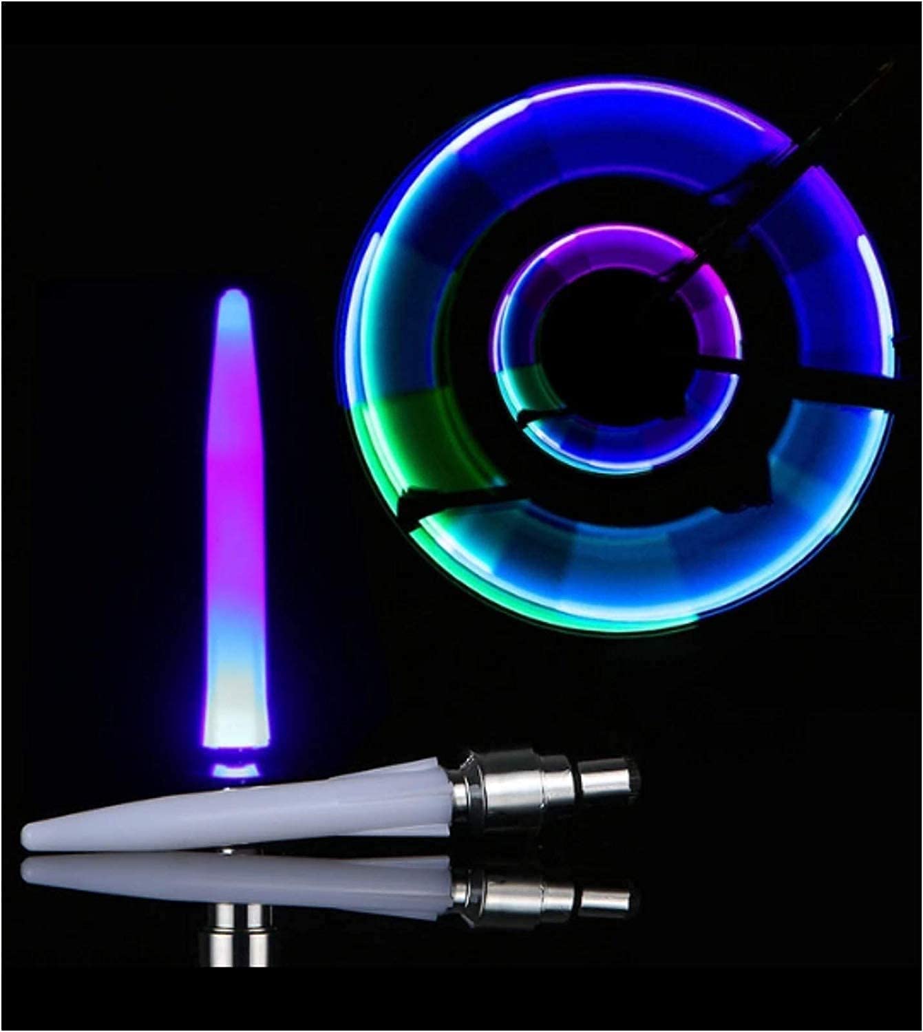 NSV Wheel Valve Light for Bike Tyres Car Tyre Bicycle Tyre LED Wheel Reflectors (Multicolor) (B0BY4VZP67) Amazon Price History, Amazon Price Tracker