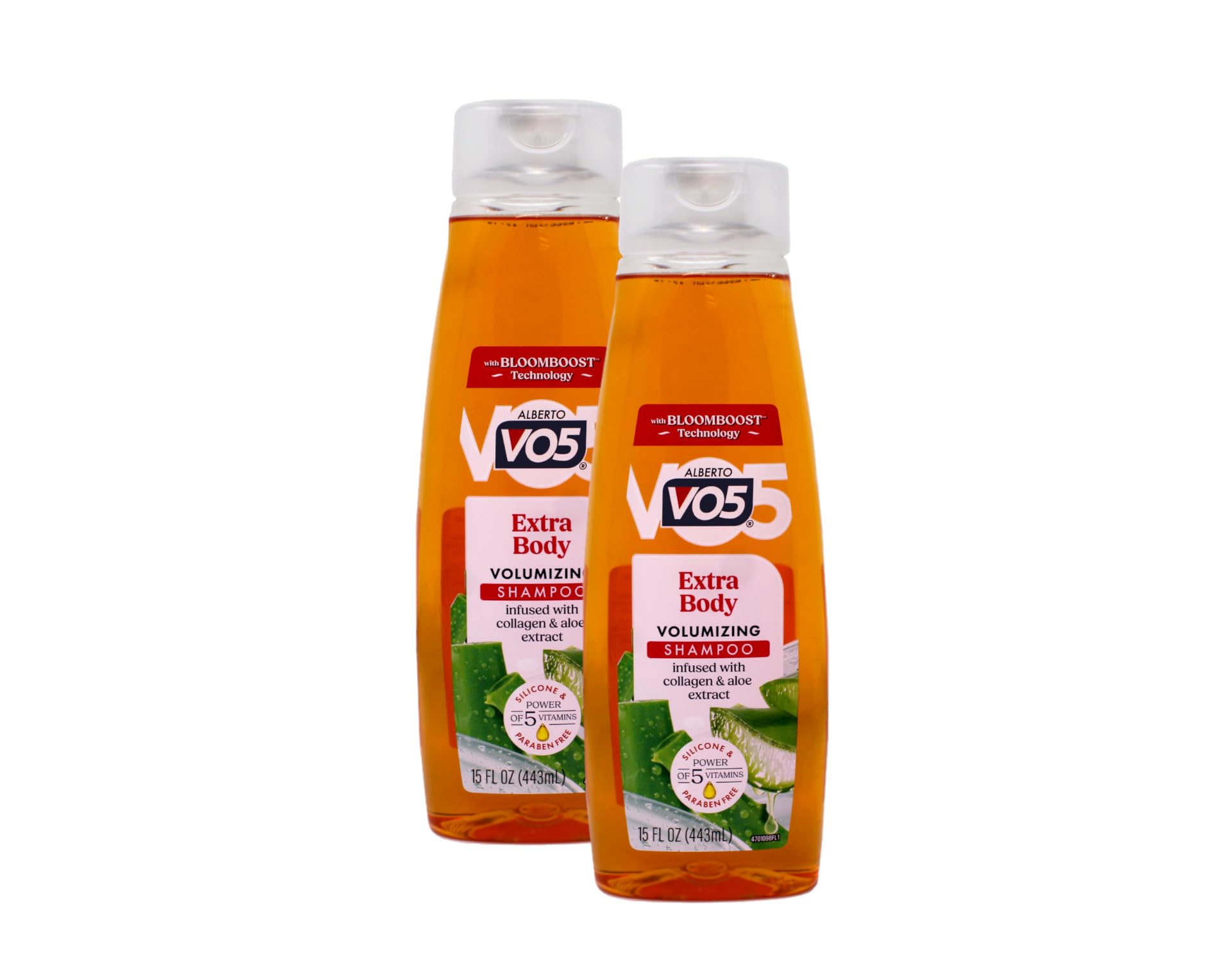 V05 Extra Body Volumizing Shampoo 15 0z (Pack of 2) by Alberto VO5