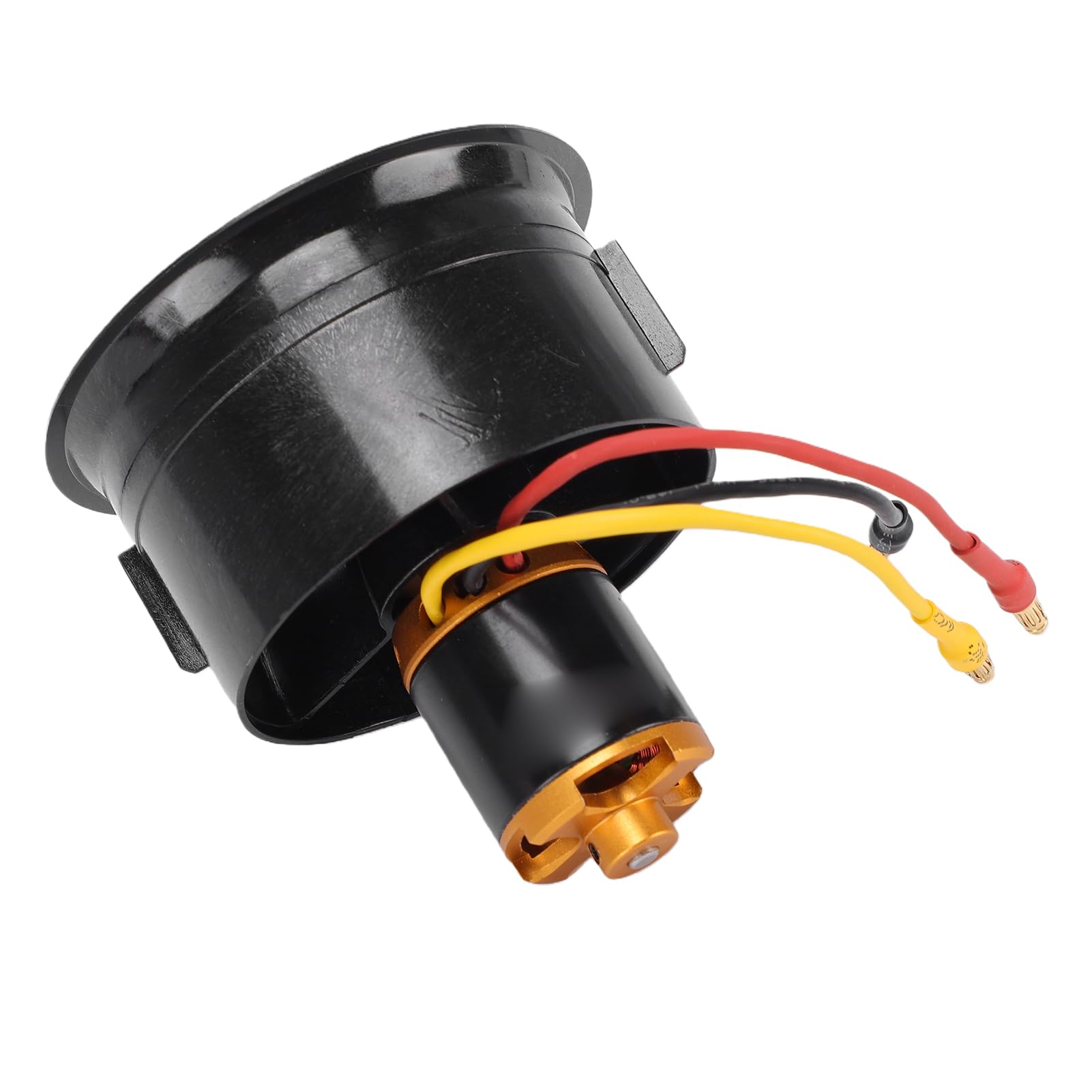 Wentylator Kanałowy 64 Mm z 12 łopatkami, Jednostka EDF 2900 KV z Odpornym na Ciepło Silnikiem Outrunner, Konstrukcja z Tworzywa Sztucznego ze Stopu Aluminium i Miedzi, Zrównoważony