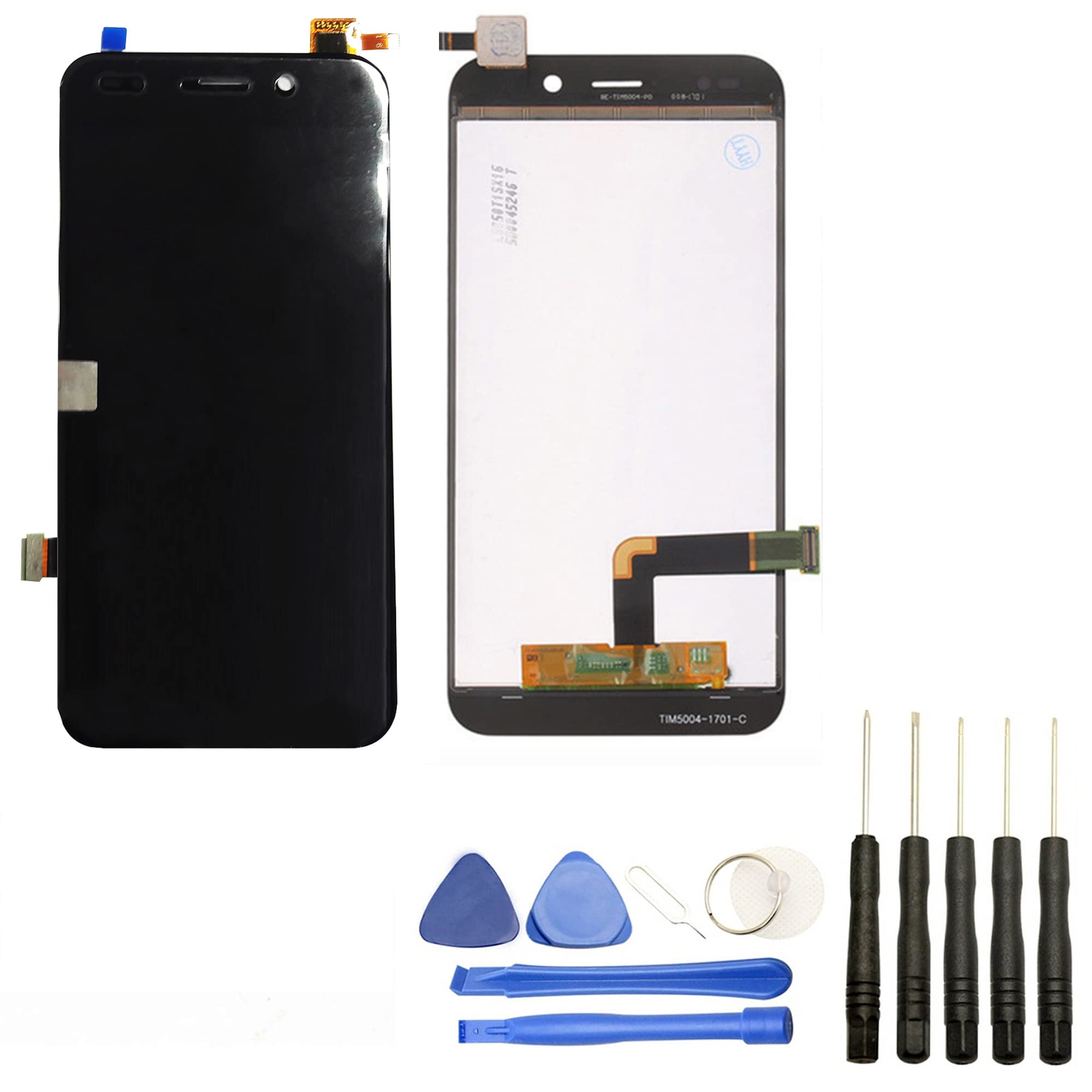 Écran Tactile + Vitre Pour Wiko Slide - Noir Ou Blanc - Neuf Avec Kit Outils