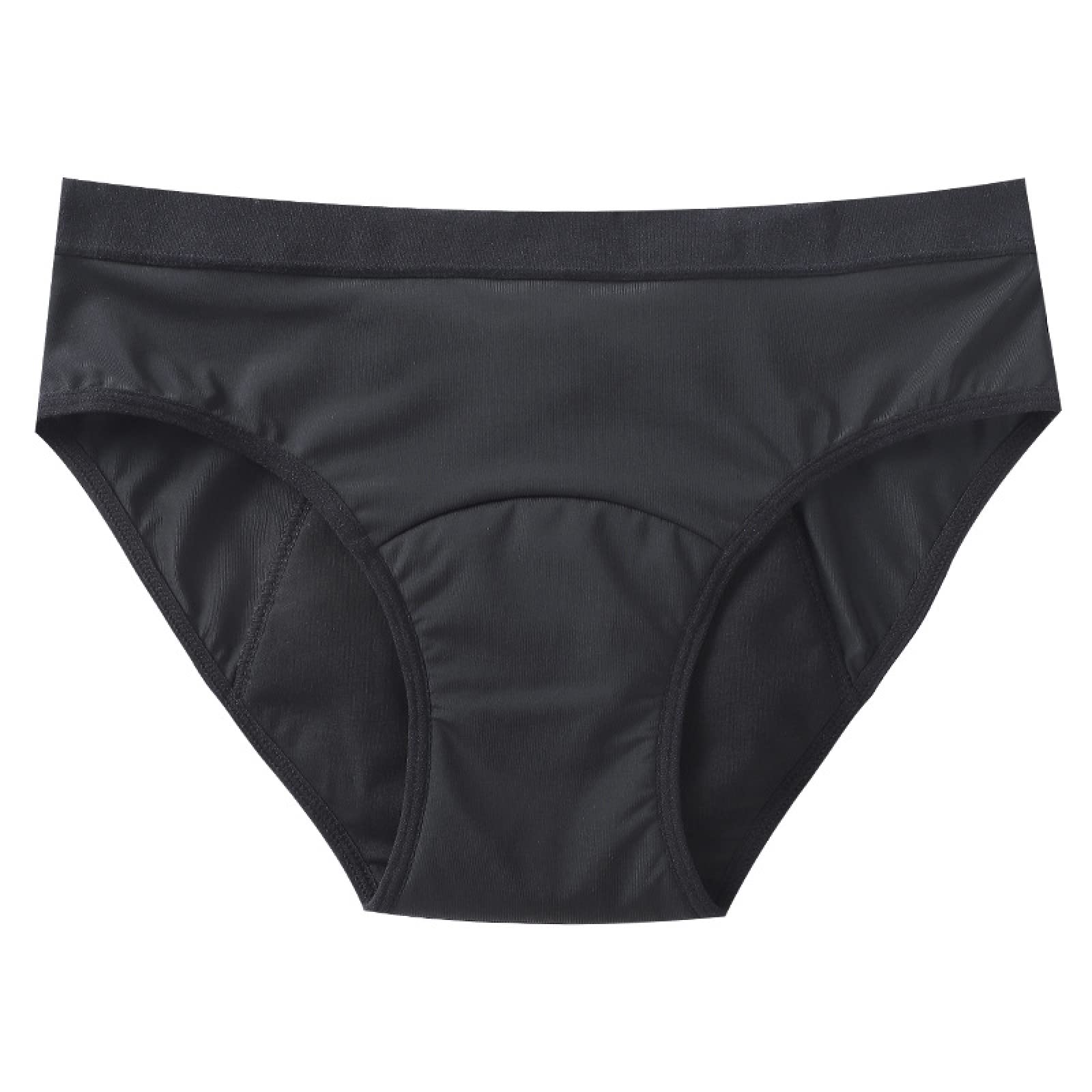 Bragas Mujer Pantalones fisiológicos de Talla Grande de Cuatro Capas para Mujer Ropa Interior a Prueba de Fugas Pantalones Sanitarios Pantalones menstruales 2/4 Uds