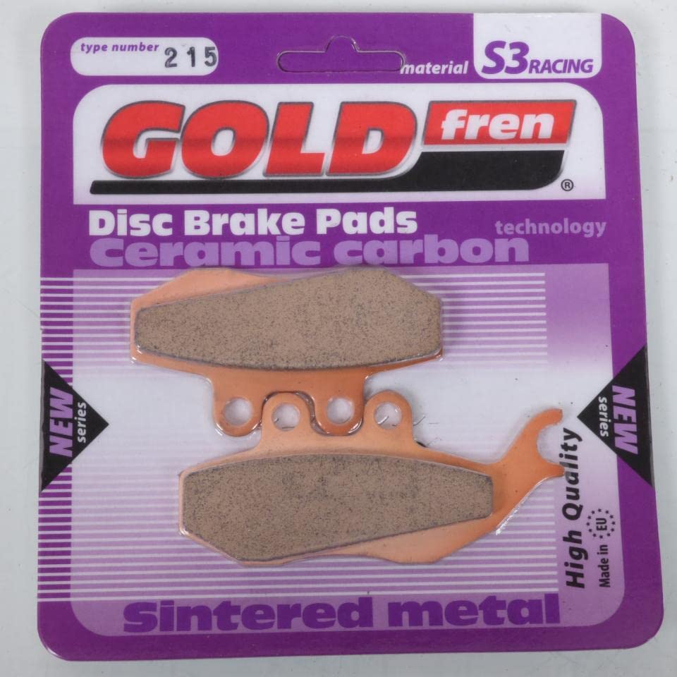 Plaquette de frein Gold Fren pour scooter Italjet 250 Jupiter 2002 2003 ARD