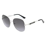 Gray Metal Women&apos;s Sunglasses