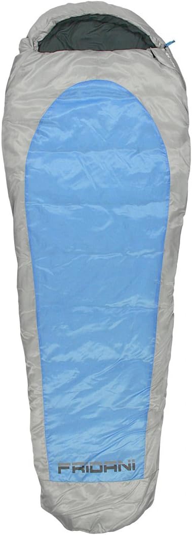 Fridani Mummy Sleeping Bag EB 235x85cm XL Blue -20°C light warm water repellent washable