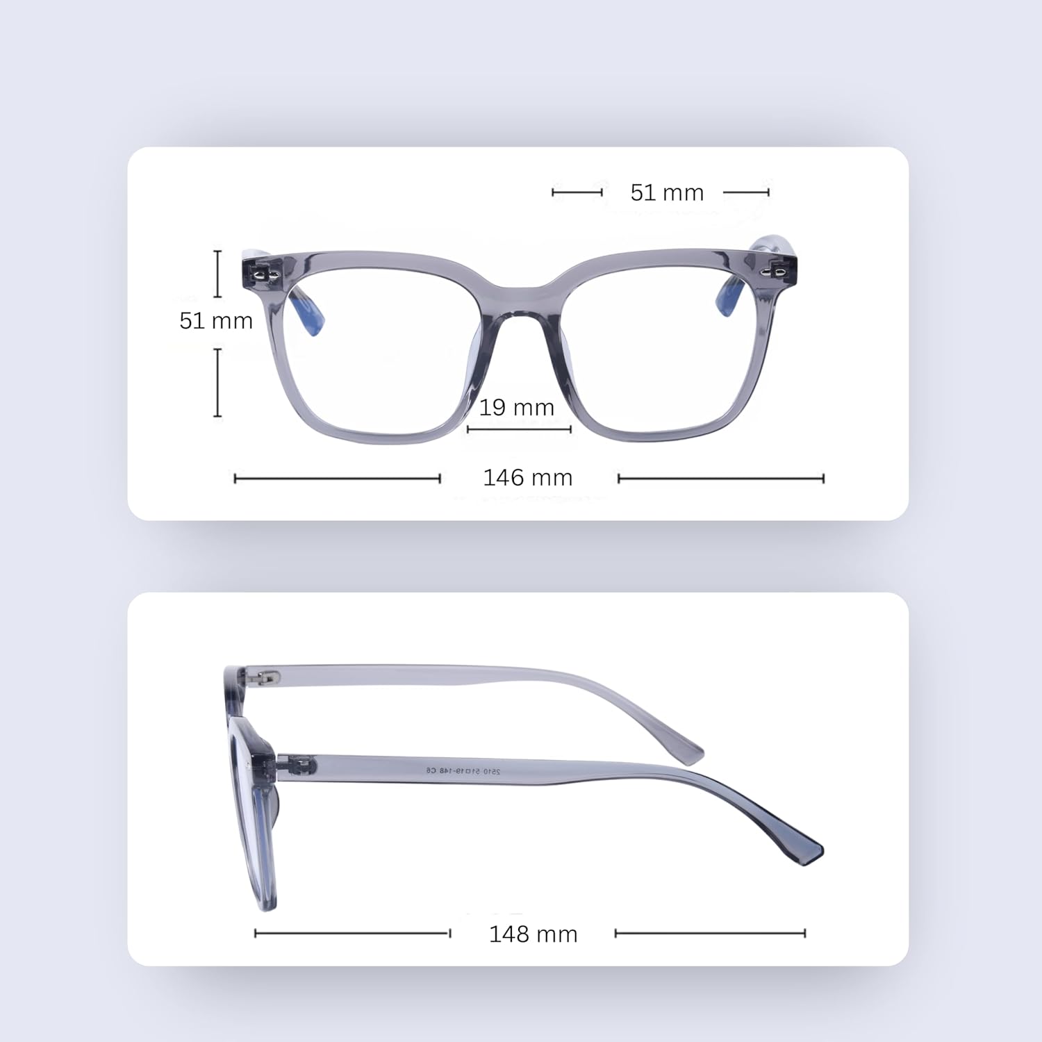 UP EYEWEAR-Blue Light & Anti Glare Reading/Computer Glasses for Men/Woman TR-90 Lightweight Frames, CR-39 Optical Quality
