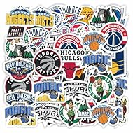 【Contenido Del Producto】Recibirás 60 Pegatinas De La Nba Con Un Tamaño De 4 A 8 Cm Y Diferentes Colores, Adecuadas Para Decorar Equipaje, Botellas De Agua Y Otros Artículos Personales. 【Material Del Producto】 Este Producto Está Hecho De Material De P...