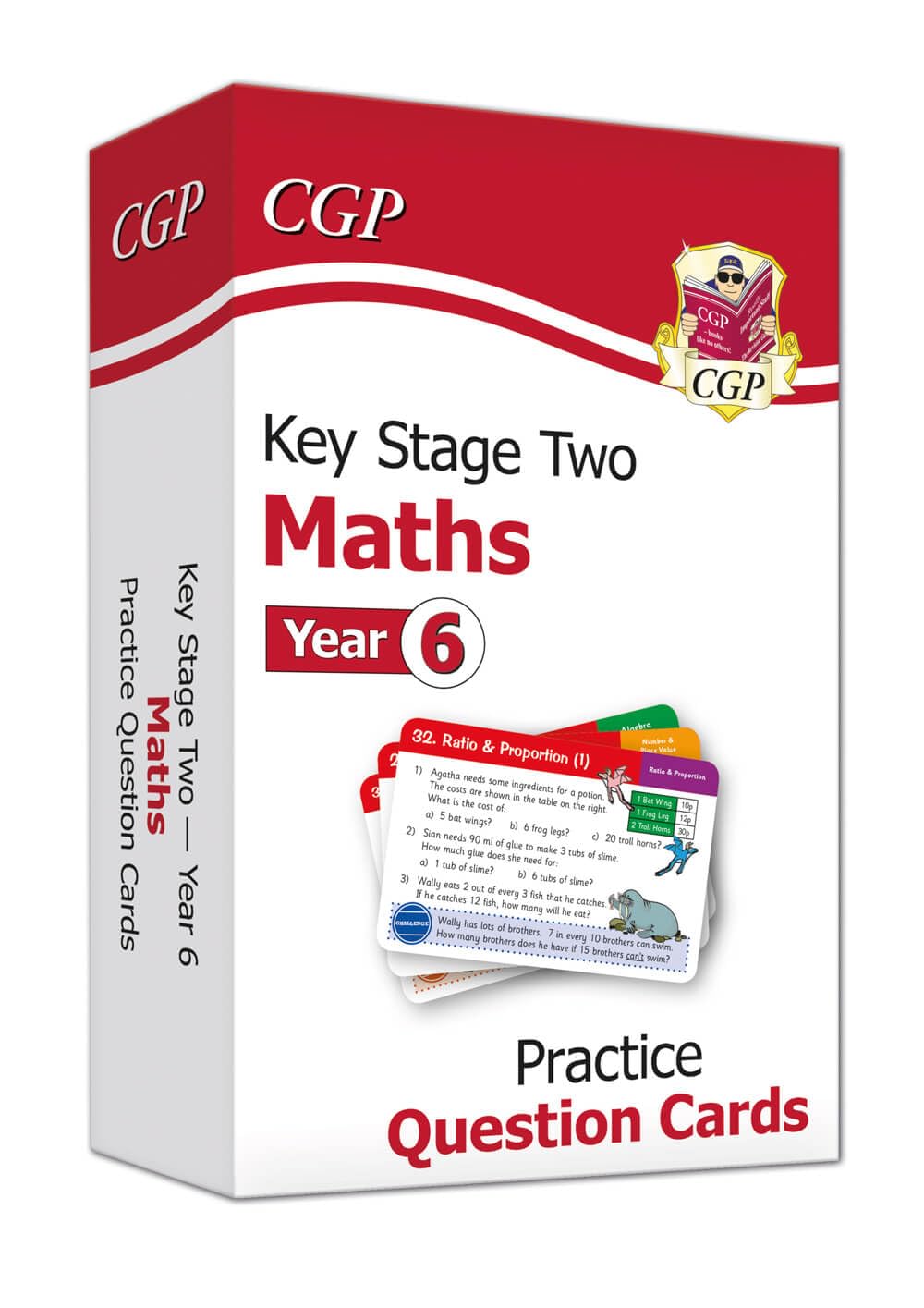 KS2 Maths Year 6 Practice Question Cards: great for SATS practice (CGP Year 6 Maths)